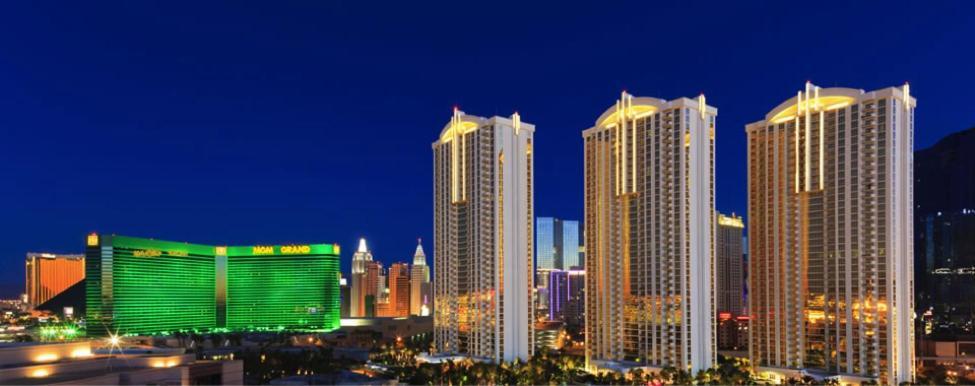 Mgm Signature Ph 30Th Floor Deluxe Studio Apartment Strip Facing With Balcony Las Vegas Exteriör bild
