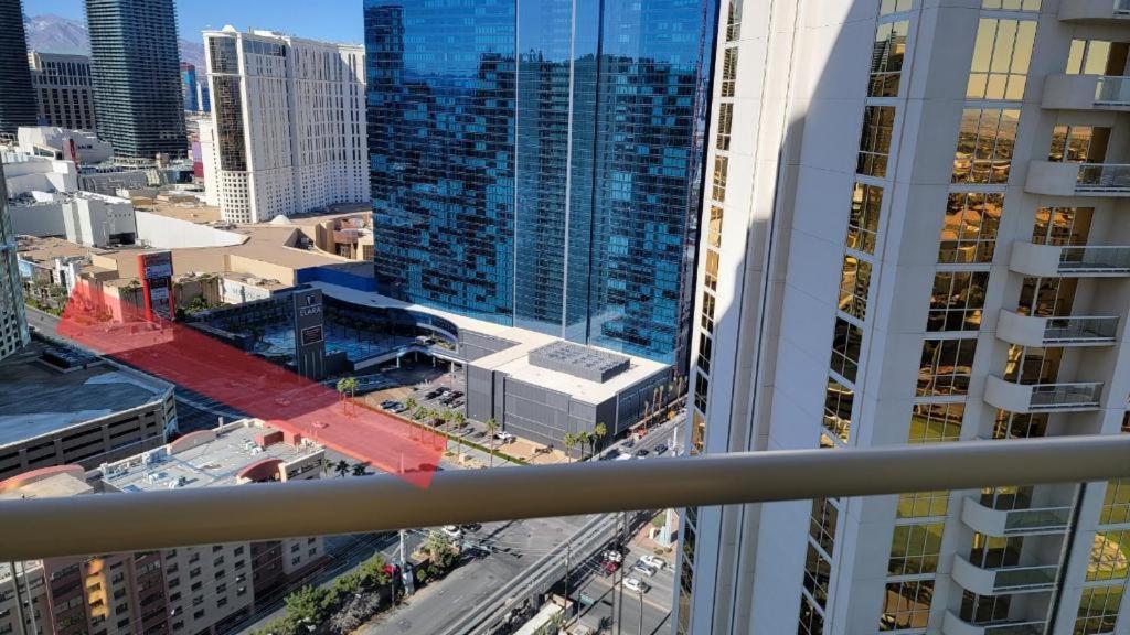 Mgm Signature Ph 30Th Floor Deluxe Studio Apartment Strip Facing With Balcony Las Vegas Exteriör bild